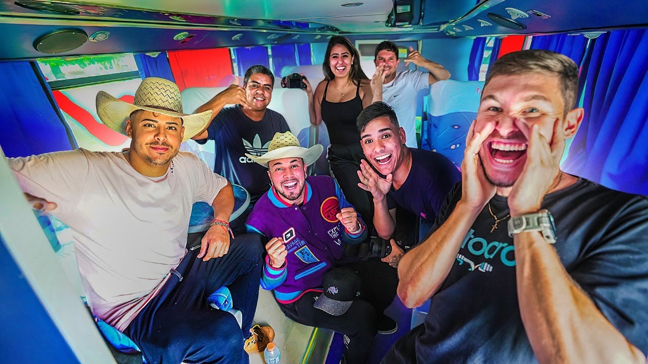 ALUGUEI UM ÔNIBUS GIGANTE PRA NOSSA VIAGEM AO PANTANAL