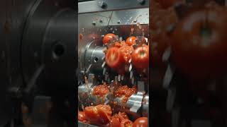 Inside a Massive Tomato Ketchup Factory | How Tomatoes Become Ketchup in 4K