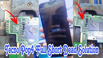 Tecno Pop 4 Full Short Solution | Tecno Pop4 Dead Solution | Tecno Pop4 Power Ic Change | Tecno BC2