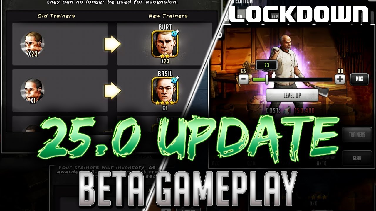 TWD RTS: 25.0 Update Beta Gameplay - The Walking Dead: Road to Survival