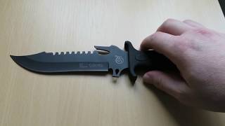 Fixed blade tactical survival knife SR Columbia