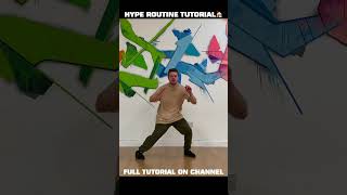 🔥 HYPE HOUSE DANCE ROUTINE 🏠 #shorts #dancetutorial #housedance