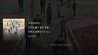 Richard Parkers - The Secret Not Revealed (누구도 풀지 않는 비밀) (Nobody Knows OST Part 3) Lyrics