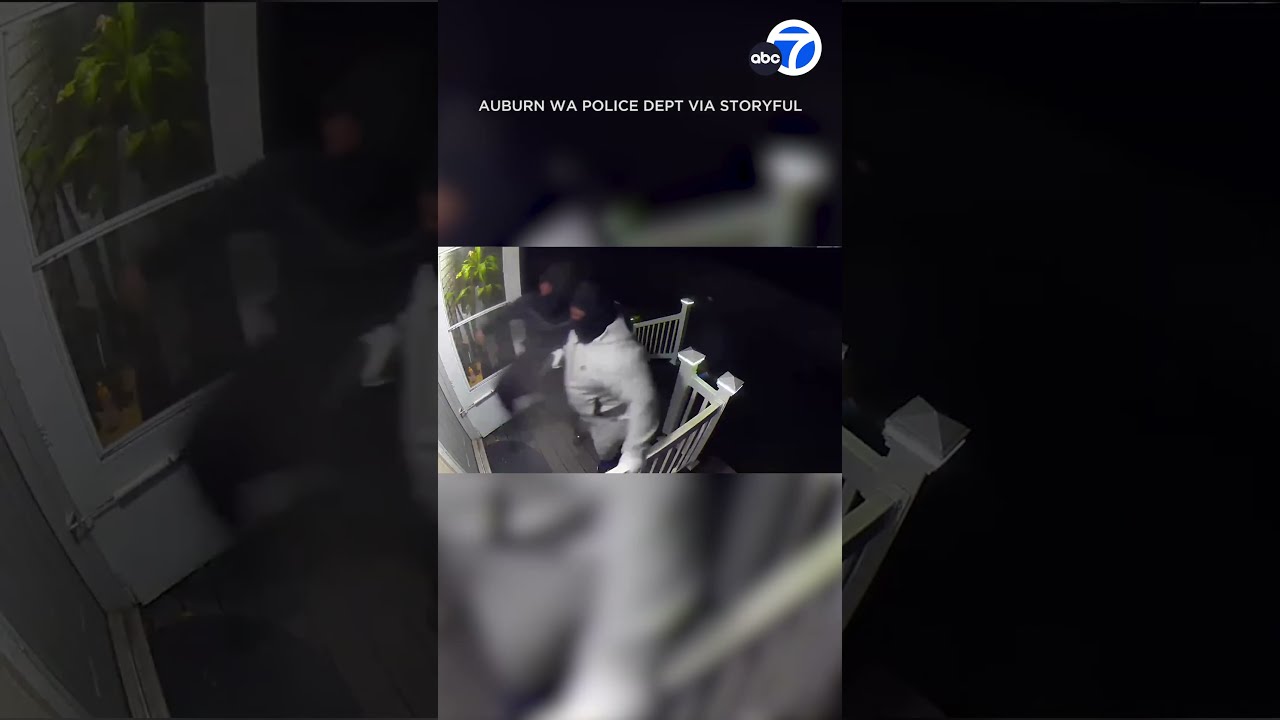 Homeowner Shoots at 3 Masked Gunmen Trying to Kick in Door