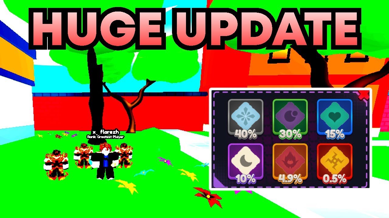 New "Huge Update" In Anime World Simulator I Roblox - YouTube