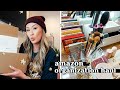 Amazon Vanity Organization Haul | Vlogmas Day 14