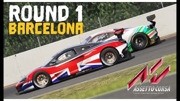 Assetto Corsa Custom Championship - Race 1 - Barcelona