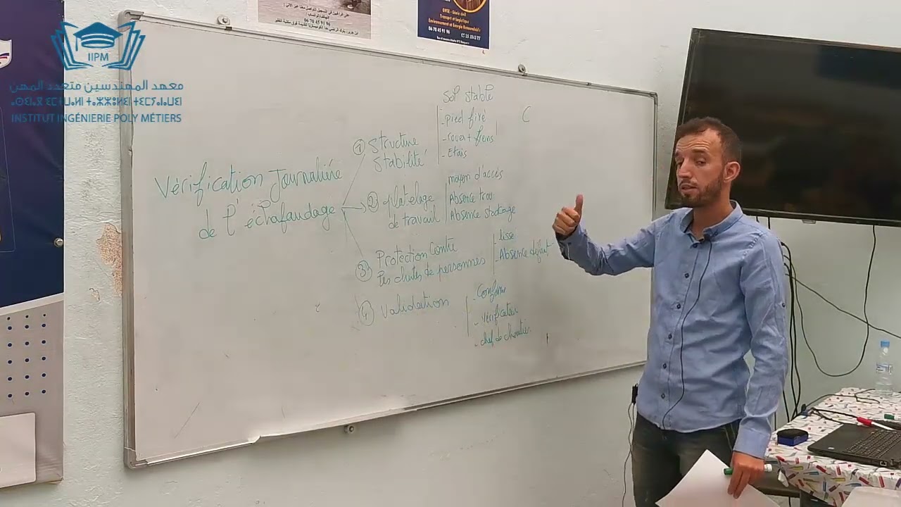 Inspection échafaudage : Formation HSE