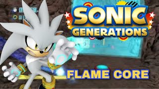 Sonic Generations PC: Silver The Hedgehog In Flame Core Level Mod
