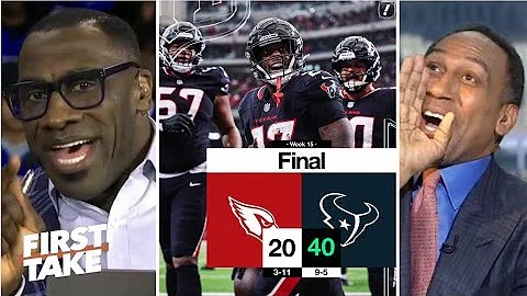 "Texans are hottest team in NFL" - Shannon on Texans rout Cardinals 40-20 for sixth win in a row