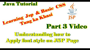 Design simple form in JSP with CSS and HTML/Java Server Page
