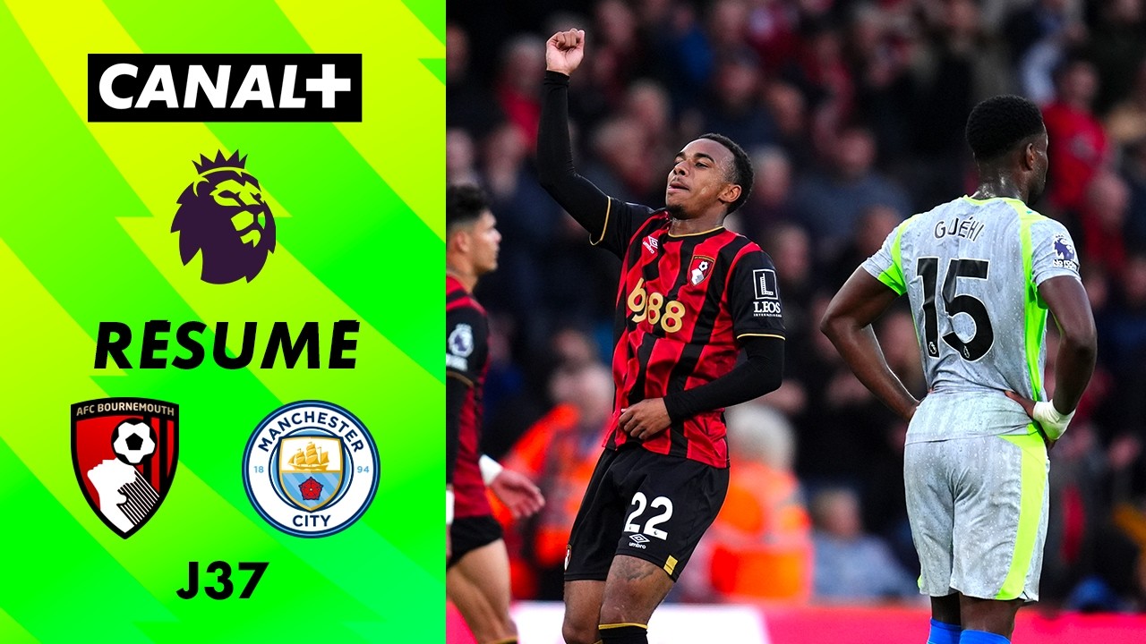 Bournemouth accroche les Cityzens et offre le titre à Arsenal - Premier League 2025/26 (J37)