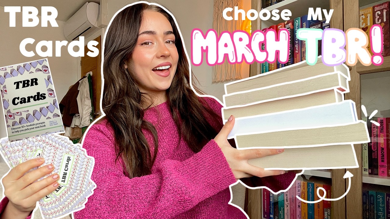 Карточки для списка книг для чтения (TBR CARDS) Выберите мой список книг для чтения на март!📚💫