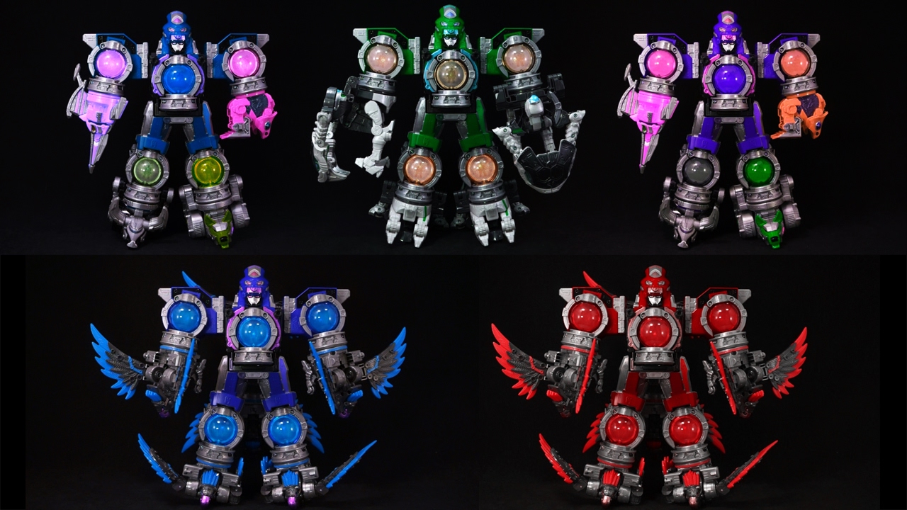 キュウレンジャー DXキュウレンオー ロボ まとめ 映像加工!宇宙戦隊キュウレンジャー キュータマ合体 DX