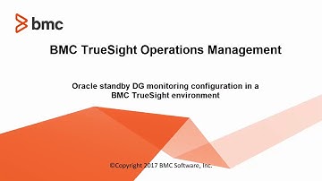 PATROL for Oracle: Configuring an Oracle Standby Data Guard inst. for monitoring in TrueSight env.