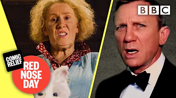 James Bond comes face-to-face with Catherine Tate's Nan @comicrelief 2021 - BBC