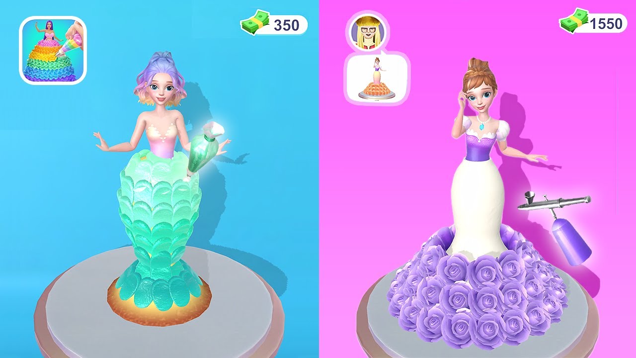 프린세스 케이크를 만들어봐요!