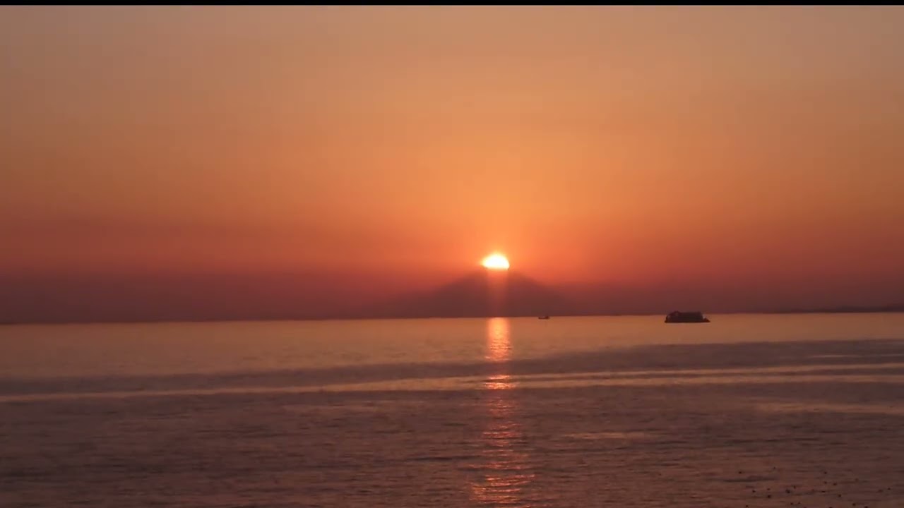 ダイヤモンド富士✨☀️🗻