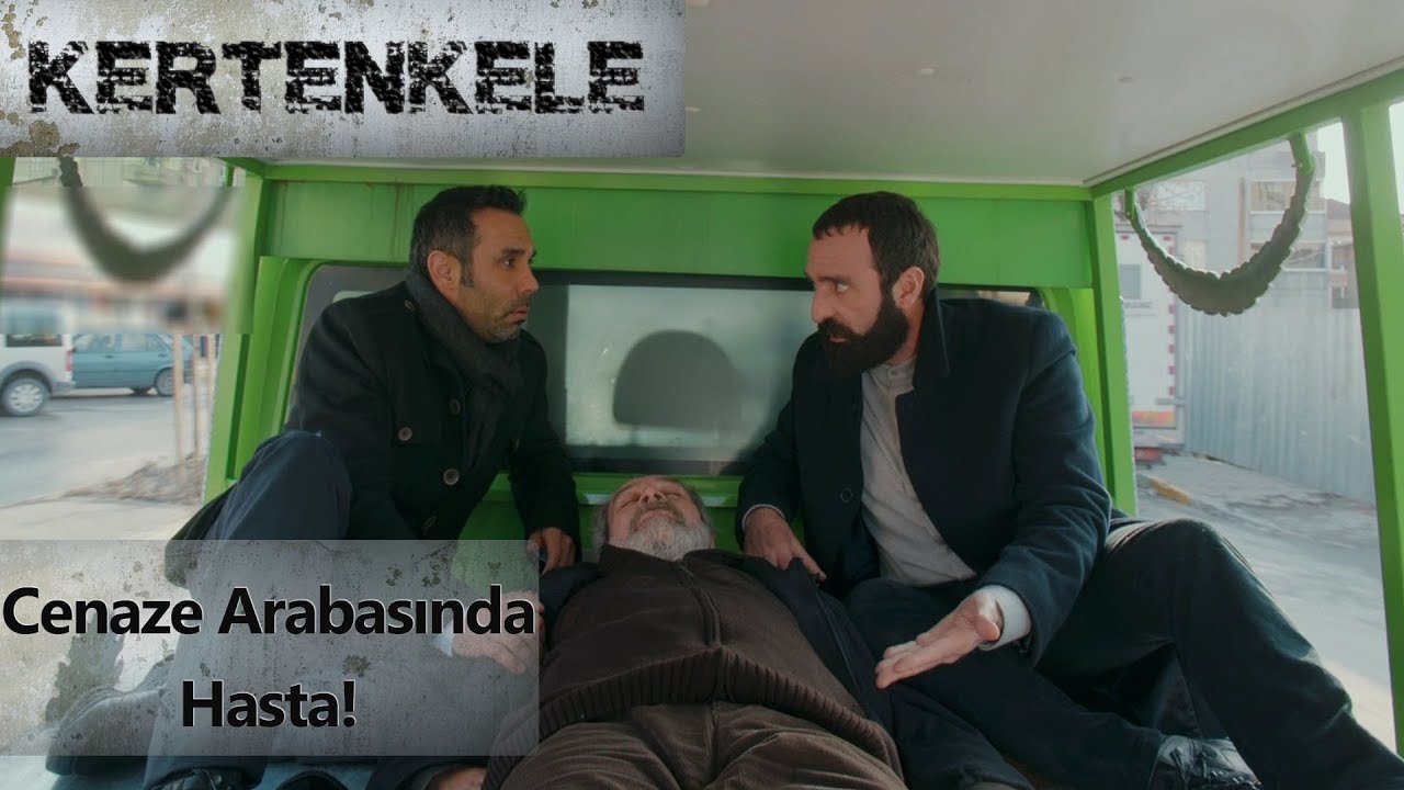 Cenaze arabasında hasta - Kertenkele