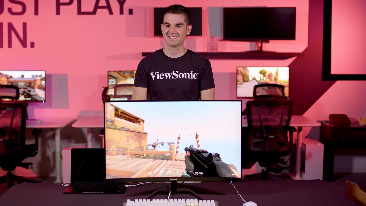 ViewSonic VX3268-2KPC-MHD 32 Inch Curved 1440p 144Hz FreeSync Gaming Monitor