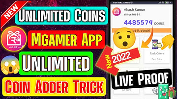 mGamer Unlimited Coins Trick 2022  | mGamer Fy Task Complete Trick 2022 | mGamer Coin Trick 2022