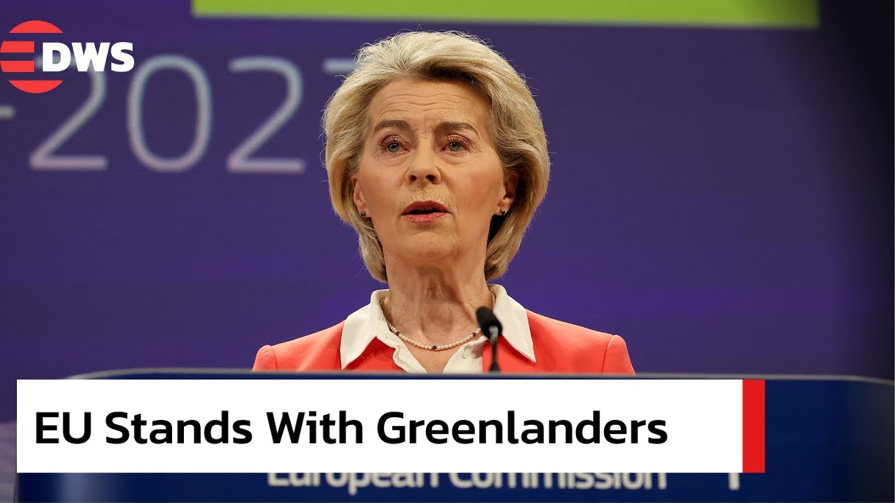EU's von der Leyen Reassures Greenland: "We Respect Your Wishes" Amid Arctic Tensions | AC1F