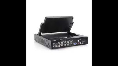 8 Channel DVR With 7 Inch Screen   H 264 Compression, D1 Resolution, HDMI Port, Support Mobile Phone