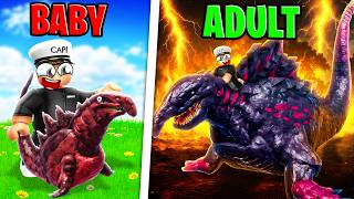 EVOLUTION of SHIN GODZILLA in DINOSAUR SIMULATOR