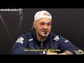 Tyson Fury réagit à sa défaite contre Oleksandr Usyk (traduction française)