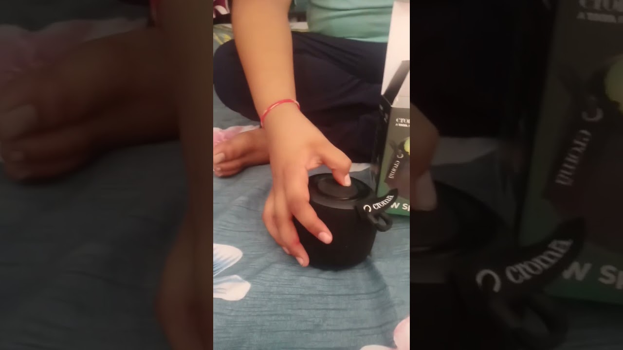 croma 5W speaker unboxing