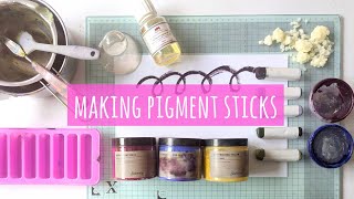 Making Oil Pigment Sticks with Jackson's Art Pigments - My First Experiments