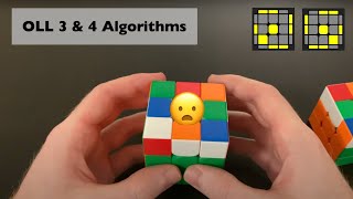 OLL 3/4 (Dot Cases) Algs & Discussion