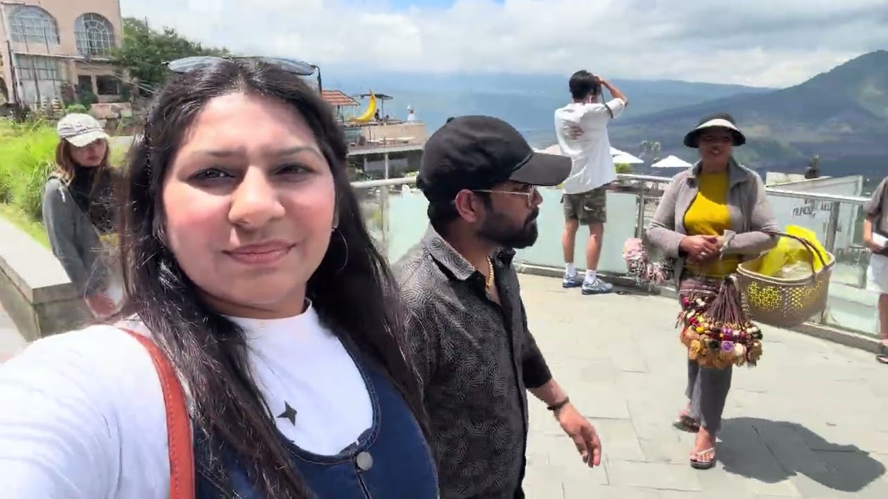 Day-5 Today we explored Kintamani Volcano, Ubud Market, Palace, jungle swing and coffee plantation☺️