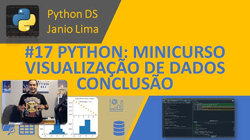 #17 PYTHON – MINICURSO VISUALIZAÇÃO DE DADOS COM MATPLOTLIB – Conclusão
