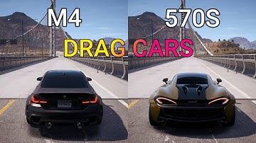 NFS Payback - BMW M4 GTS vs Mclaren 570S - Drag Cars | Drag Race