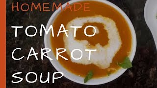 How to Make Homemade Tomato Soup with Fresh Tomatoes | Easy Tomato Soup