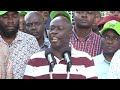 Angry Gachagua Addressing the Nation From Meru.