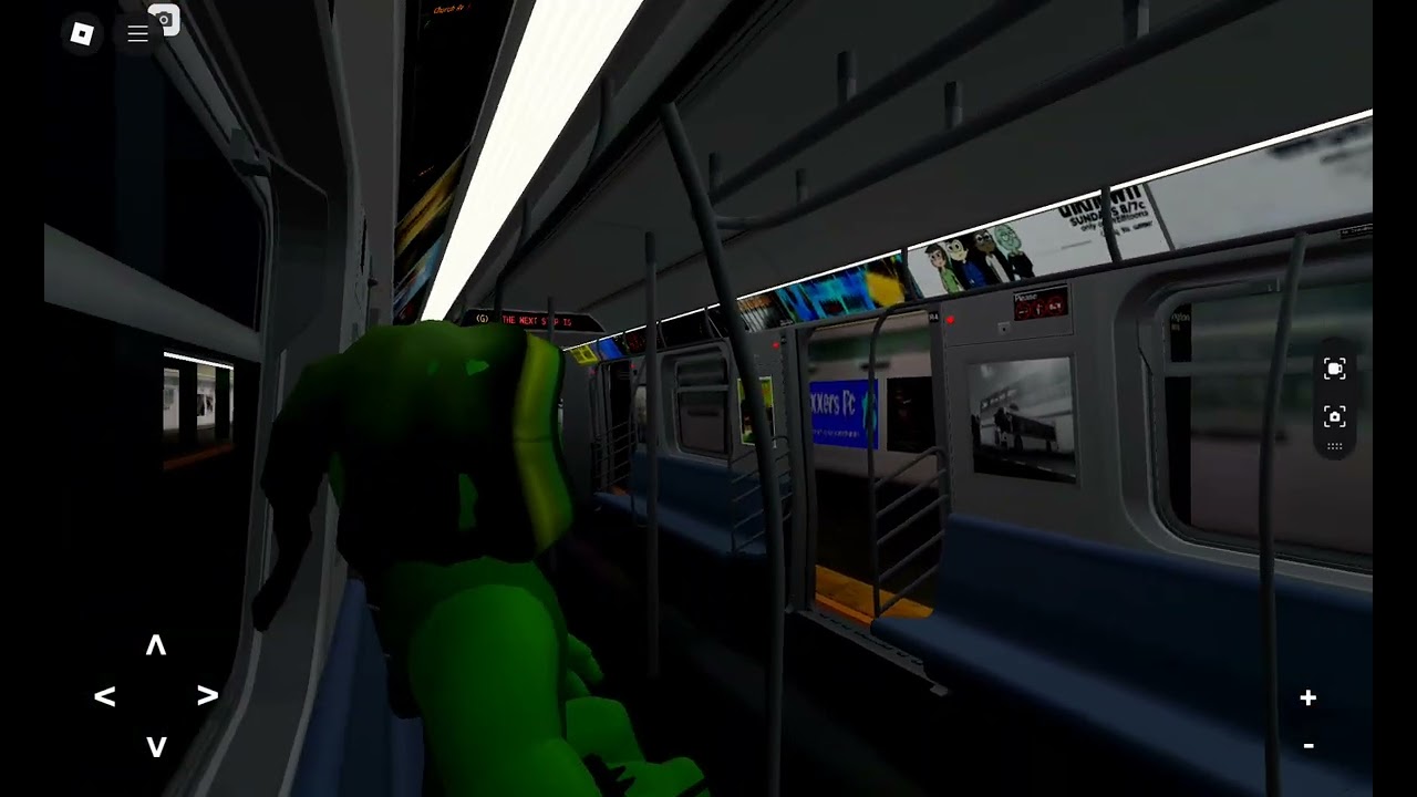 Church Avenue bound R160B Alstom [ZOHO WRAPPED] (G) local train at Clinton-Washington Avenues