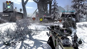 Call of Duty Black Ops L96A1 Sniper Gameplay Commentary SnD on Array HD