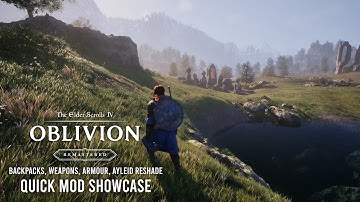 Oblivion Remastered: Gear Mods + Ayleid Reshade Showcase