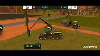 Finally I bought a new grass machine 😃 farming simulator 18 poor 💩 to rich 🤑 day 12