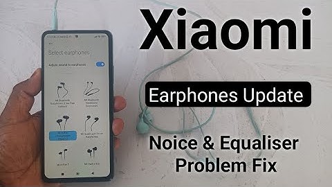 earphone audio cancel and equaliser problem fix in Xiaomi/redmi