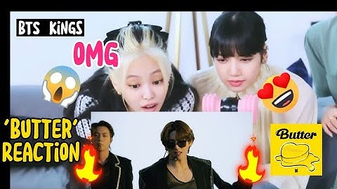 BLACKPINK reaction to BTS "BUTTER" at BMA
