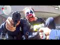 Police Pull Over a Psycho And Things Go Completely Wild