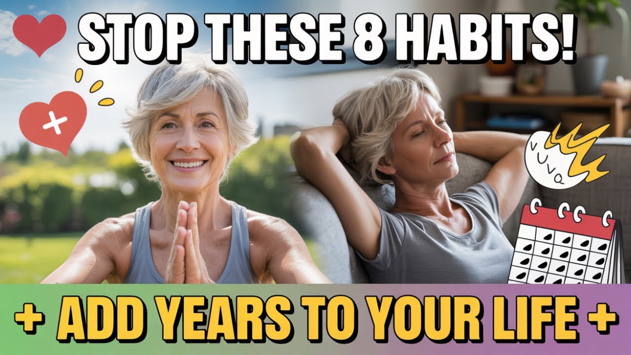8 Habits That Are Secretly Stealing Years from Your Life After 60 – and ...