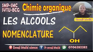 Nomenclature des Alcools cours et exemples