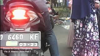 Gowes ke Curug Cilengkrang via Jl. Manisi Bunderan Cibiru Part 1