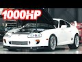 1000HP 6-Speed Supra Highway Pulls Ridealong! (IT'S SO CLEAN)