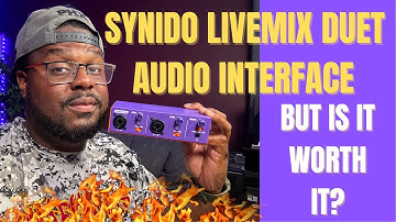 SYNIDO LIVEMIX DUET AUDIO INTERFACE REVIEW: ONLY $69?
