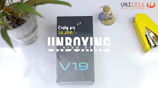 Vivo V19 Piano Black Unboxing , First Look !! Vivo V19 Unboxing